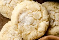 Cream Cheese Drop Cookies – Soft, Sugar Coated Treats