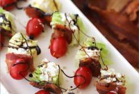 Wedge Salad Skewers with Blue Cheese and Bacon