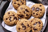 Chewy Oat Flour Chocolate Chip Cookies Recipe