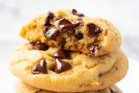 Extra-Soft Vanilla Pudding Chocolate Chip Cookies