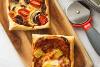 Crispy Puff Pastry Pizza Recipe — Quick Homemade Pizzas