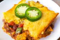 Canned Chili Cornbread Casserole Recipe for Quick Weeknight Dinners