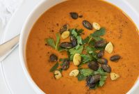 Sheet Pan Roasted Red Pepper Soup Recipe