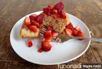 Honey Lemon Pound Cake Muffins with Fresh Berries