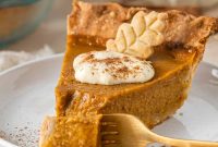 Creamy Dairy-Free Pumpkin Pie Recipe for Fall Celebrations