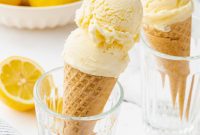 Creamy Lemon Ice Cream Recipe: Zesty Homemade Frozen Treat
