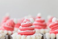 Santa Hat Gingerbread Cupcakes Recipe for Holiday Parties