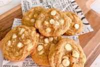 White Chocolate Macadamia Pudding Cookies Recipe