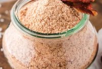 Smoky Bacon Salt: Flavorful Seasoning for Meat, Veggies & Snacks