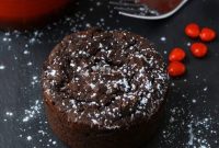 Decadent Black Bean Chocolate Lava Cakes Recipe