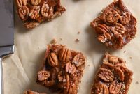 Chewy Pecan Pie Bars with Buttery Shortbread Crust