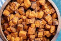 Crispy Air Fryer Sweet Potato Cubes Recipe