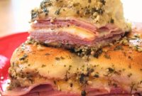 Savory Ham Sliders on Hawaiian Rolls: Party Appetizer Recipe