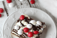 Peppermint Swirl Brownies: Black & White Holiday Recipe