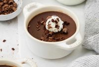 Silky Dark Chocolate Pot de Crème Recipe