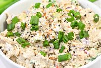 Keto Everything Bagel Chicken Salad Recipe with Creamy Dressing
