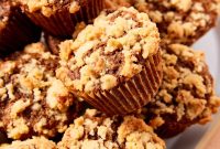 Warm Spiced Carrot Muffins with Cinnamon and Ginger