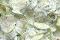 Creamy German Gurkensalat Recipe: Classic Cucumber Salad with Dill