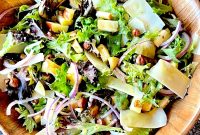 Autumn Harvest Salad with Honey Apple Cider Vinaigrette