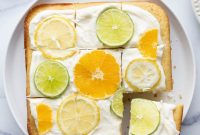 Moist Buttermilk Citrus Cake with Zesty Lemon Glaze