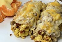 Smothered Breakfast Burritos: Fully Loaded Morning Burrito Recipe