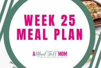 25-Day Meal Plan: Simple Weekly Menus for Weight Loss and Energy