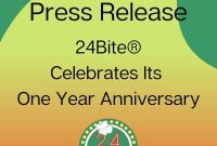 24Bite® Celebrates One-Year Anniversary with Major Milestones