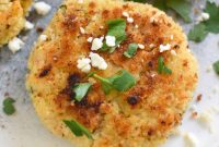 Mediterranean Salmon Cakes with Lemon-Dill Yogurt Sauce