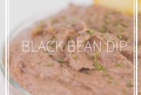 Creamy Black Bean Dip Recipe for Parties and Snacks