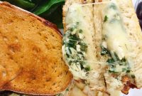 Spanakopita Grilled Cheese Sandwich (Air Fryer Greek-Style)