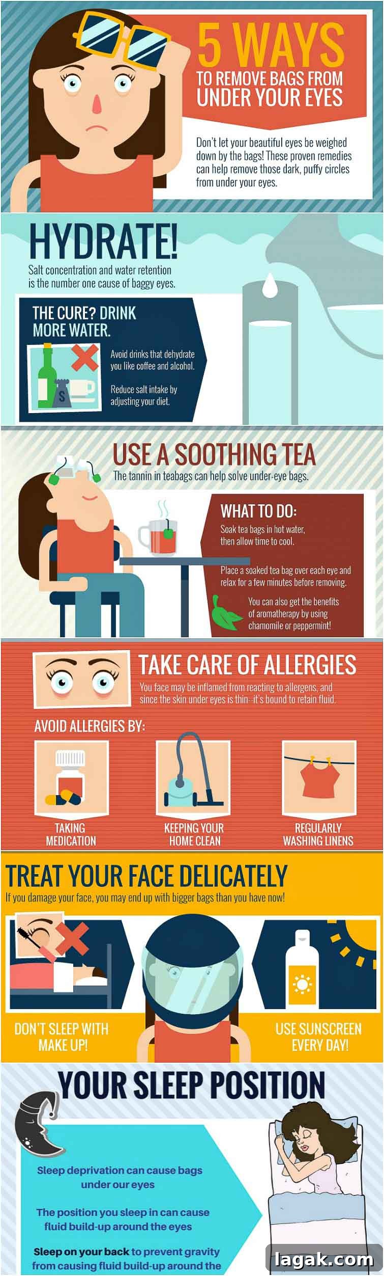 5 Proven Ways to Reduce Under-Eye Bags Quickly 9 5 Ways To Remove Under Eye Bags