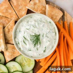 Close up photo of a bowl of Tzatziki Sauce