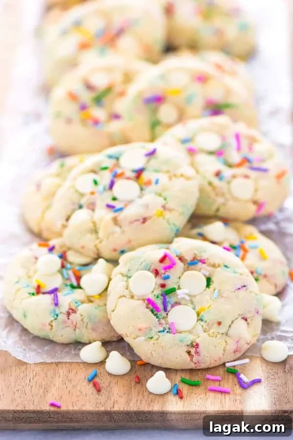 Cake batter cookies