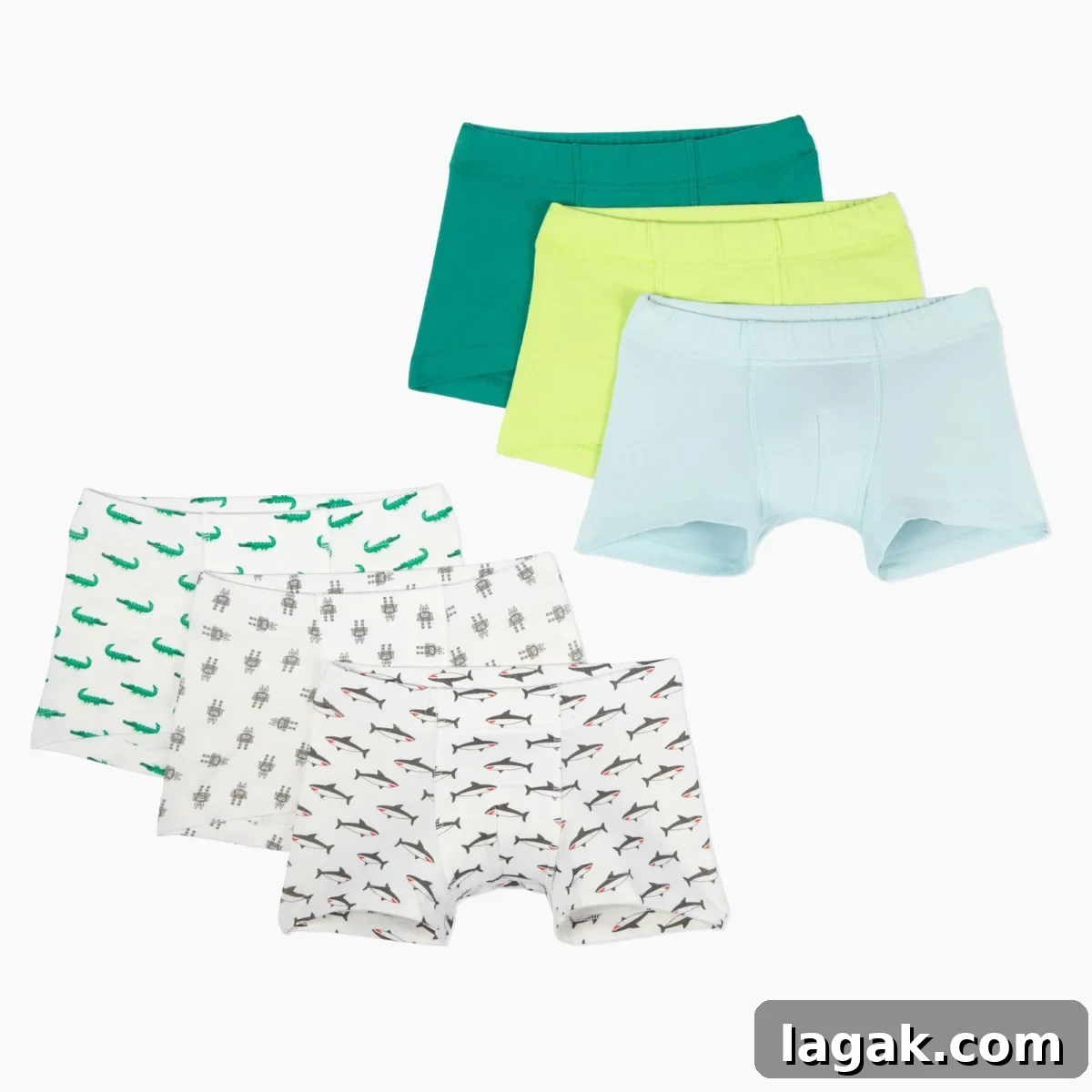 Underwear Brands for Sensitive Skin: Top Picks for Adults & Kids 11 6 pieces of kid's underwear from Fig