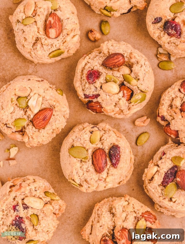 Trail Mix Peanut Butter Cookies Recipe — Chewy, Nutty Cookies 7 img 10528 6