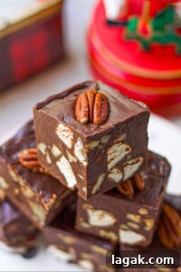 Decadent Chocolate Pecan Fudge Recipe for Rich Homemade Sweets 3 Fudge pieces