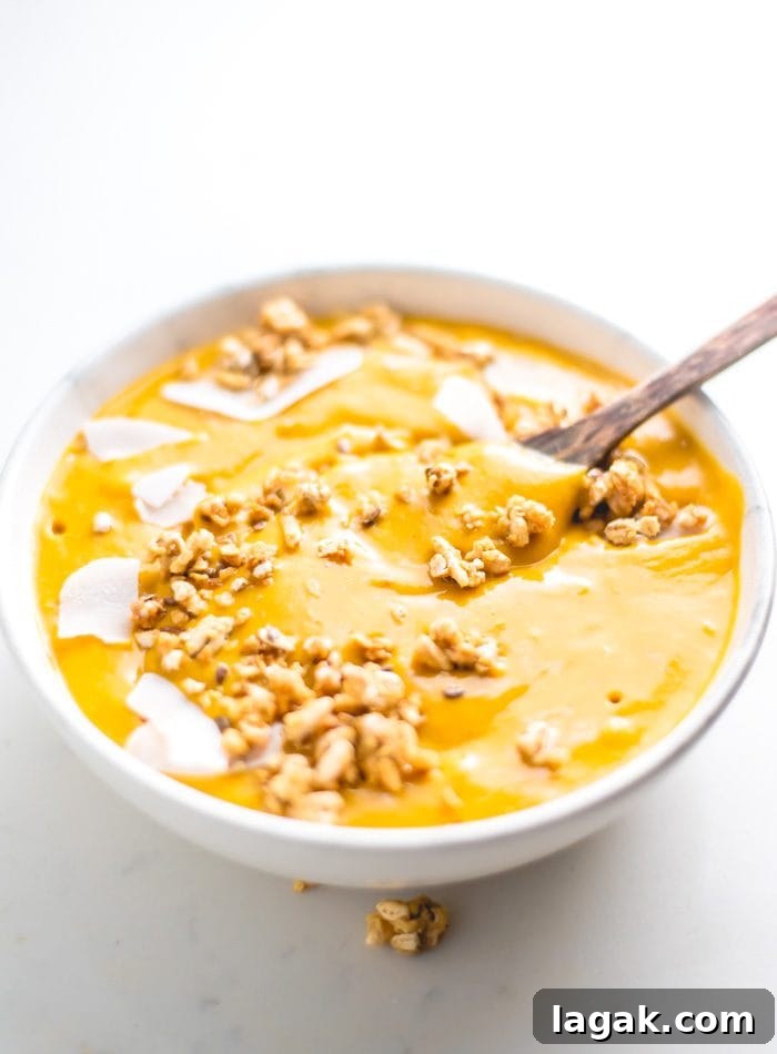 Top Vegetables to Add to Your Smoothies for Flavor & Nutrition 4 Vegan Turmeric Carrot Butternut Squash Smoothie Bowl Recipe - Running on Real Food