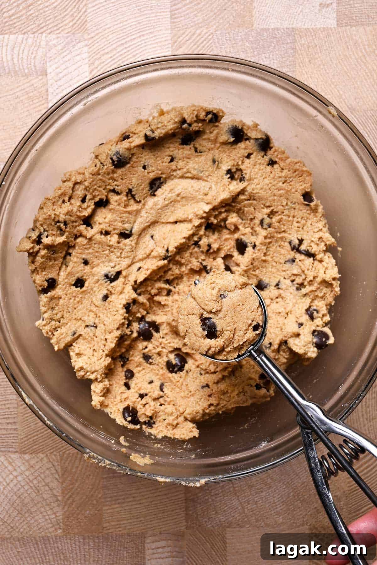 Chewy Oat Flour Chocolate Chip Cookies Recipe 4 gluten free oat flour chocolate chip dough