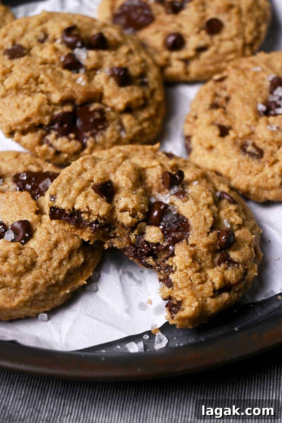 Chewy Oat Flour Chocolate Chip Cookies Recipe 7 gluten free chocolate chip cookies with sea salt flakes