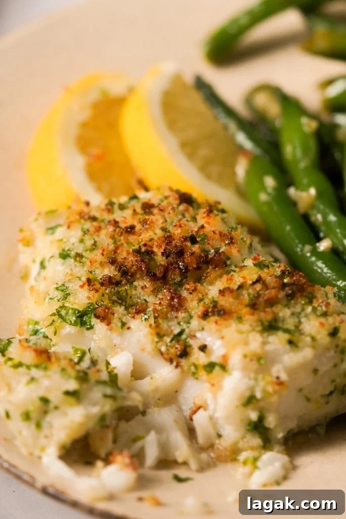baked parmesan crusted cod
