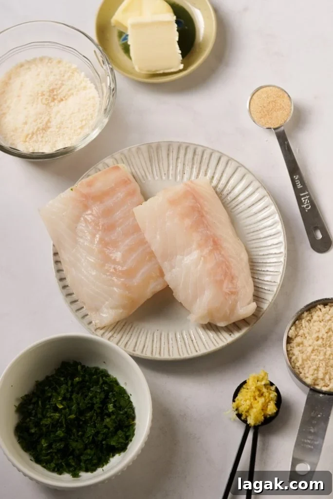 parmesan cod ingredients