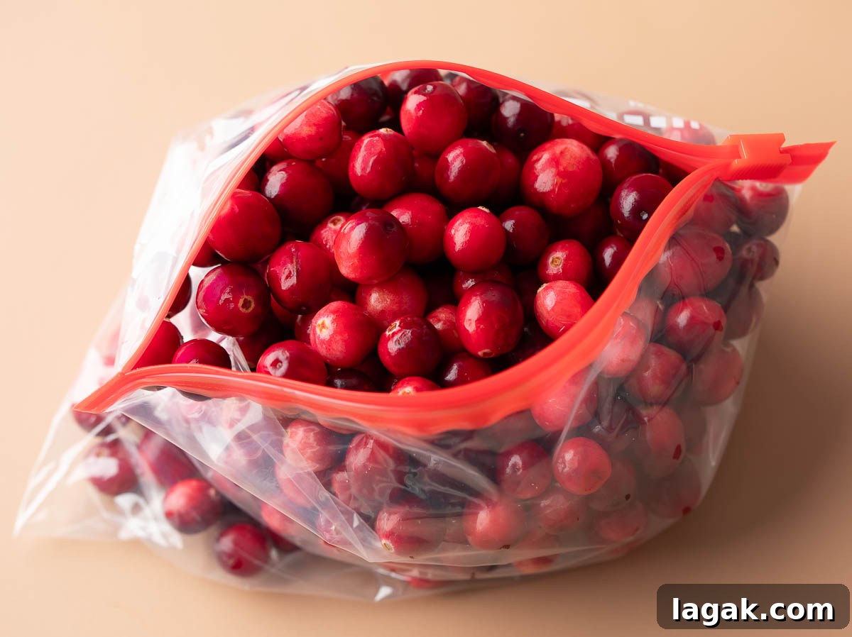 fresh cranberries