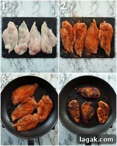 how to make fajita chicken 4 step by step photos showing how to make fajita chicken