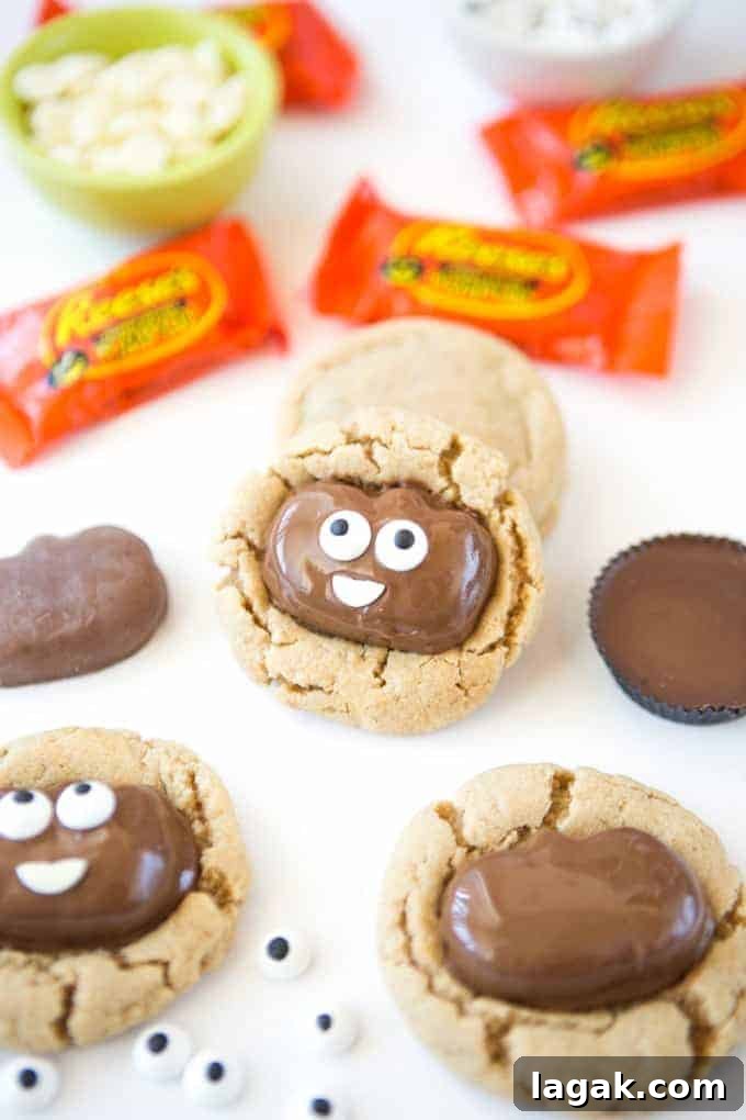 Reese's Pumpkin Peanut Butter Cookies Recipe for Fall Desserts 2 Reeses Pumpkin Peanut Butter Cookies!