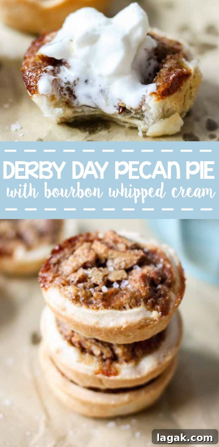 Mini Pecan Pies for Derby Day Celebration 2 derby-day-pecan-pie
