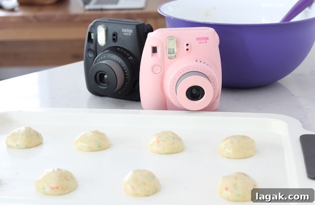 Make a kitchen mood board using Instax cameras