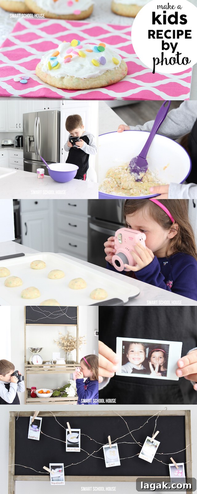 Kids Recipe by Photo - How to make Cupcake Cookies