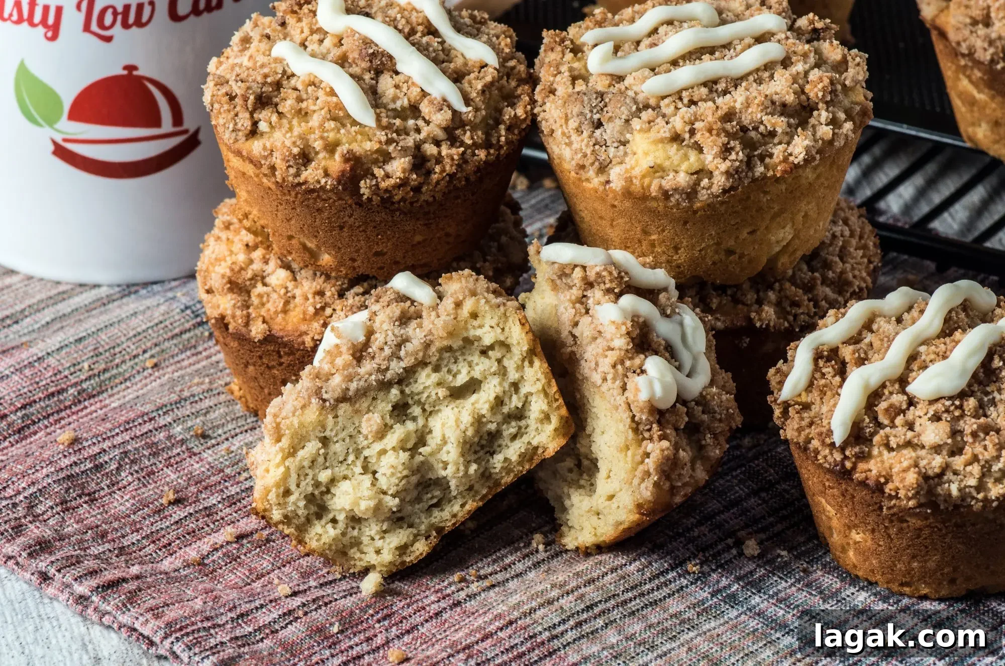 Frosted muffin