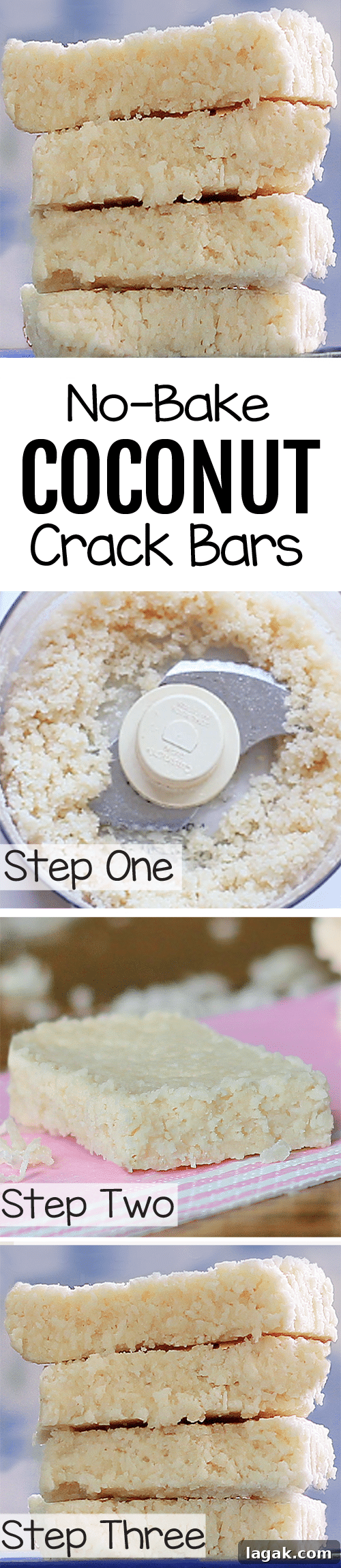 Easy No Bake Coconut Bars Easy No Bake Coconut Bars