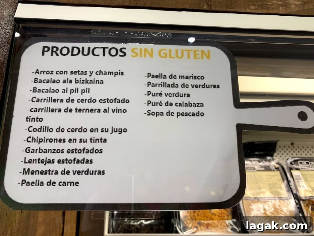 Hiking the Camino de Santiago with Celiac Disease: A Practical Guide 9 Sign Productos Sin Gluten